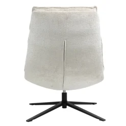 Poltrone-Poltrona girevole in tessuto (seduta 45 cm) Brava