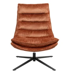 Poltrone-Poltrona girevole in tessuto (seduta 45 cm) Brava