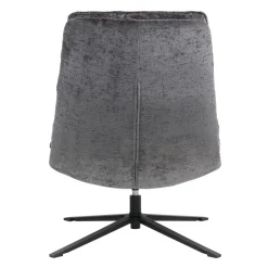 Poltrone-Poltrona girevole in tessuto (seduta 45 cm) Brava