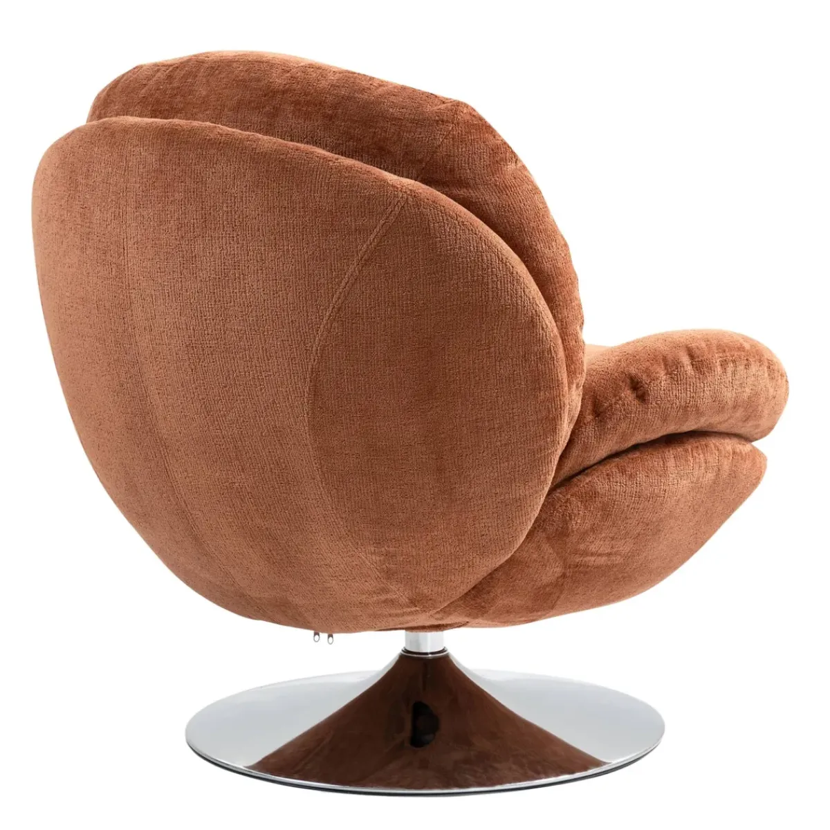 Poltrone-Poltrona girevole in tessuto (seduta 46 cm) Lomy