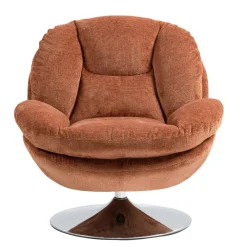 Poltrone-Poltrona girevole in tessuto (seduta 46 cm) Lomy
