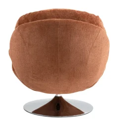 Poltrone-Poltrona girevole in tessuto (seduta 46 cm) Lomy