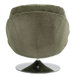 Poltrone-Poltrona girevole in tessuto (seduta 46 cm) Lomy