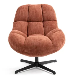 Poltrone-Poltrona girevole in tessuto (seduta 47 cm) Rezo