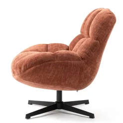 Poltrone-Poltrona girevole in tessuto (seduta 47 cm) Rezo