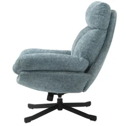 Poltrone-Poltrona girevole in tessuto (seduta 49 cm) Moor chiaro