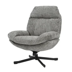 Poltrone-Poltrona girevole in tessuto (seduta 49 cm) Moor