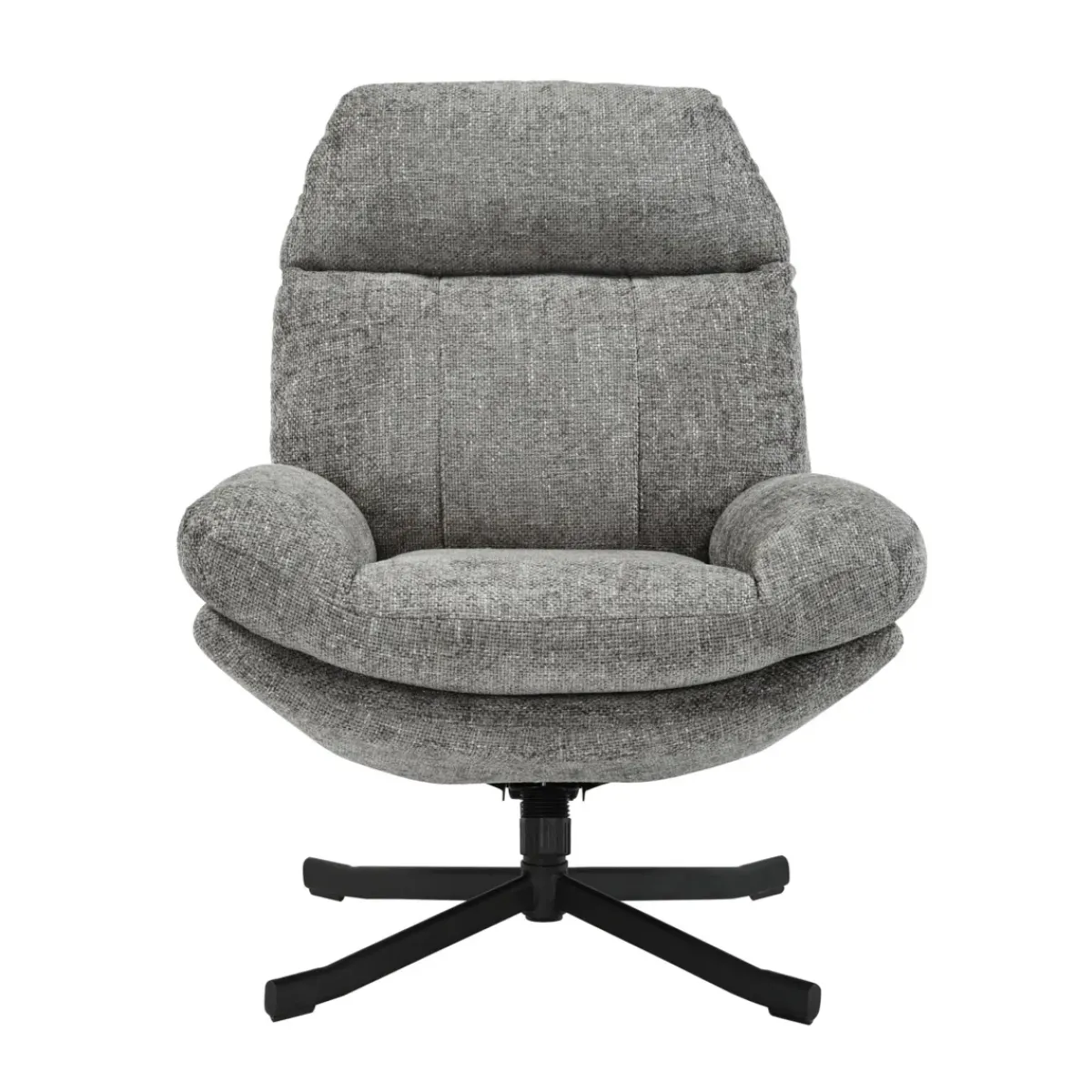 Poltrone-Poltrona girevole in tessuto (seduta 49 cm) Moor