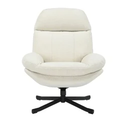 Poltrone-Poltrona girevole in tessuto (seduta 49 cm) Moor