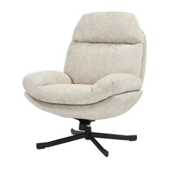 Poltrone-Poltrona girevole in tessuto (seduta 49 cm) Moor