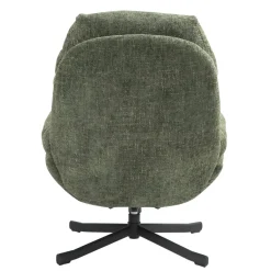 Poltrone-Poltrona girevole in tessuto (seduta 49 cm) Moor scuro