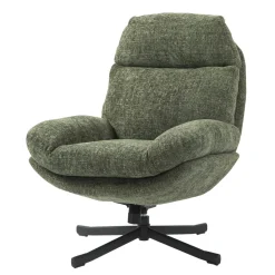 Poltrone-Poltrona girevole in tessuto (seduta 49 cm) Moor scuro