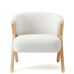 EMINZA Poltrone-Poltrona in bouclé (H70 cm) Andy