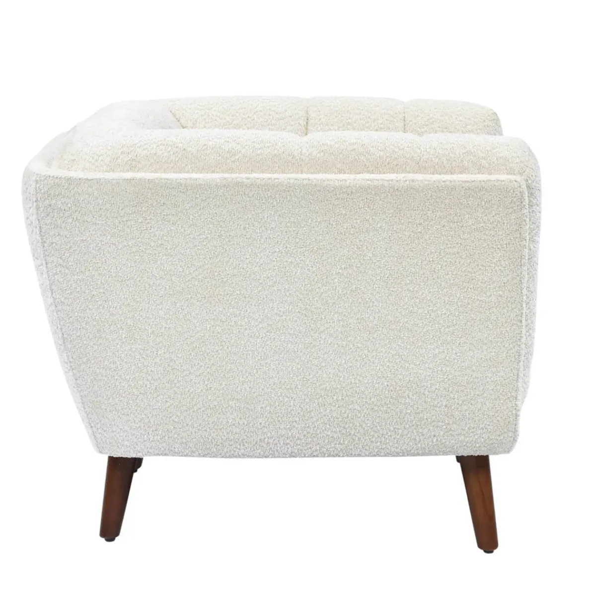 Poltrone-Poltrona in bouclé (seduta 45 cm) Rory