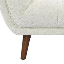 Poltrone-Poltrona in bouclé (seduta 45 cm) Rory