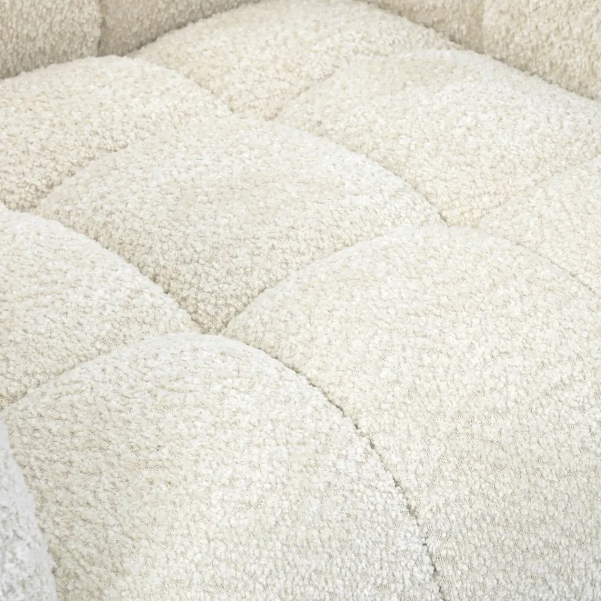 Poltrone-Poltrona in bouclé (seduta 45 cm) Rory