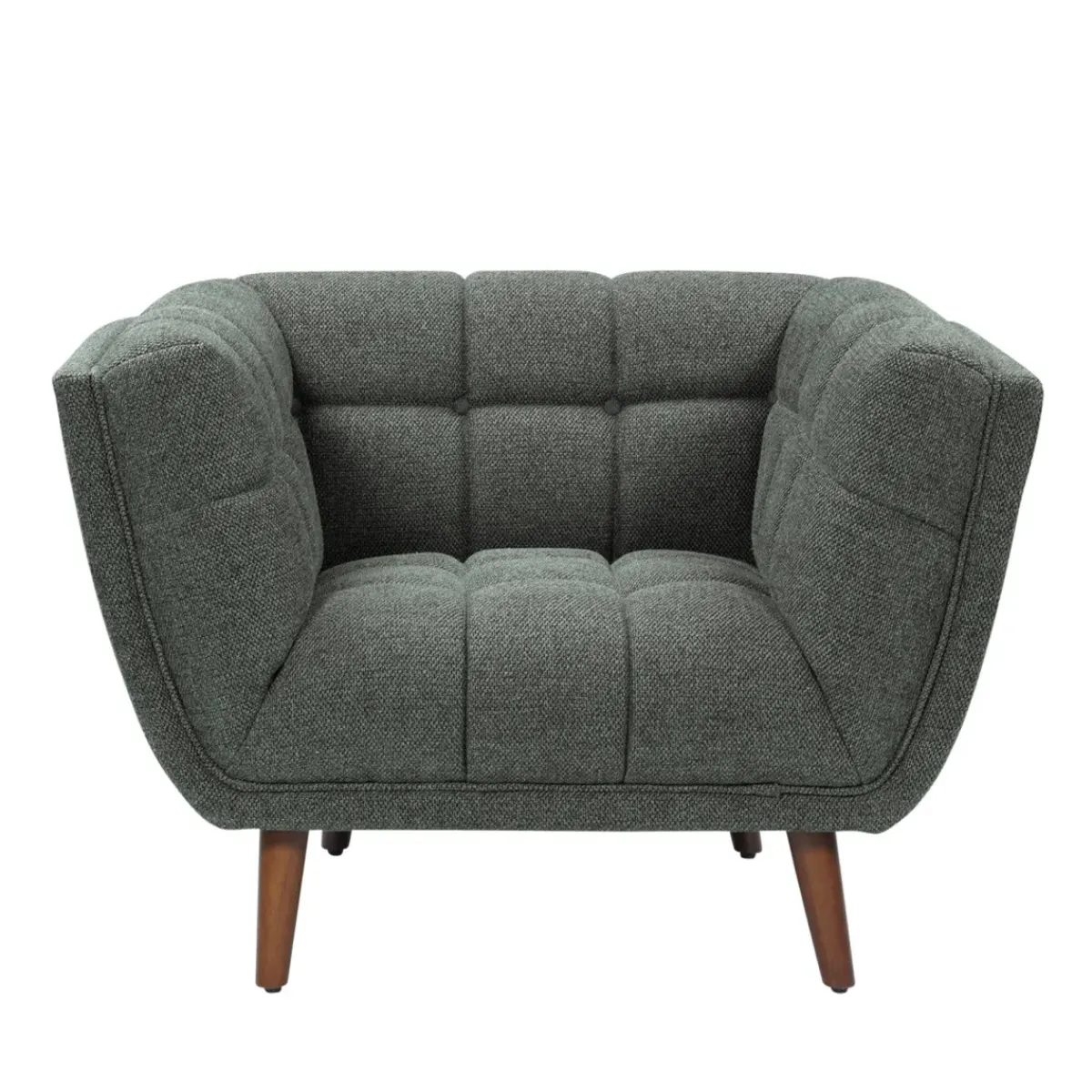 Poltrone-Poltrona in tessuto testurizzato (seduta 45 cm) Rory
