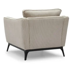 Poltrone-Poltrona in velluto a coste (Altezza seduta 45 cm) Owen