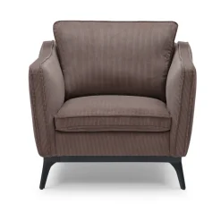 Poltrone-Poltrona in velluto a coste (seduta 45 cm) Owen