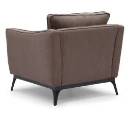 Poltrone-Poltrona in velluto a coste (seduta 45 cm) Owen