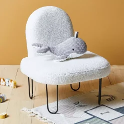 OSTARIA Mobili Bambini-Poltroncina bambino velluto Augustin