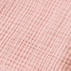 Poncho adulto in garza di cotone L/XL Gaïa Pesca Rosa