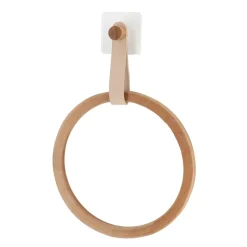 TENDANCE Contenitori Bagno-Porta asciugamani adesivo arrotondato (D21 cm) Easy Chic
