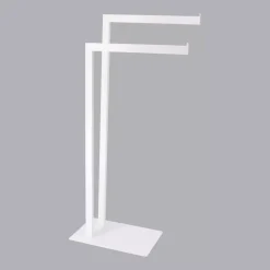 TENDANCE Contenitori Bagno|Mobili Bagno-Porta asciugamani doppio (H81 cm) Metallo