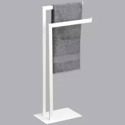 TENDANCE Contenitori Bagno|Mobili Bagno-Porta asciugamani doppio (H81 cm) Metallo