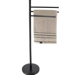 TENDANCE Contenitori Bagno-Porta asciugamano 3 livelli in metallo (H86 cm) Homy