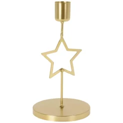 KOOPMAN Candele Natalizie-Porta candela (17 cm) Stella