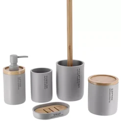 TENDANCE Accessori Bagno-Porta dischetti struccanti Purebamboo
