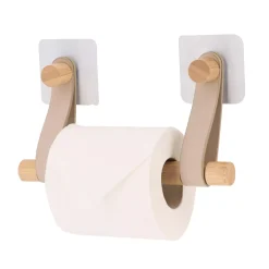 TENDANCE Accessori Water-Portarotolo adesivo per carta igienica easy Chic ecopelle