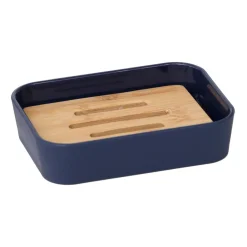 TENDANCE Accessori Bagno-Portasapone Evy Blu marino