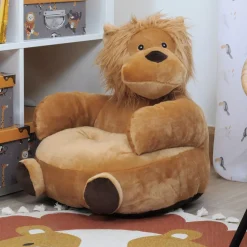 STOF Mobili Bambini-Pouf bambino (45 x 45 cm) Zimba Marrone