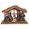KAEMINGK Presepe-Presepe con natività Saint-Benjamin