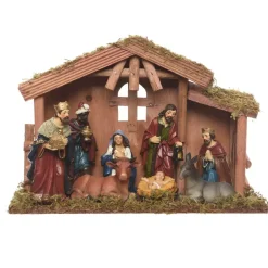 KAEMINGK Presepe-Presepe con natività Saint-Daniel