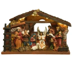 KAEMINGK Presepe-Presepe con natività Sainte-Julia