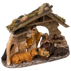 FEERIC LIGHTS Presepe-Presepe di Natale completo (Alt 20 cm) San-Adriano