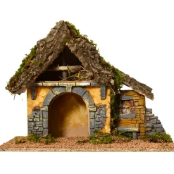 KAEMINGK Presepe-Presepe di Natale vuoto (Altezza 27 cm) Santa Lea