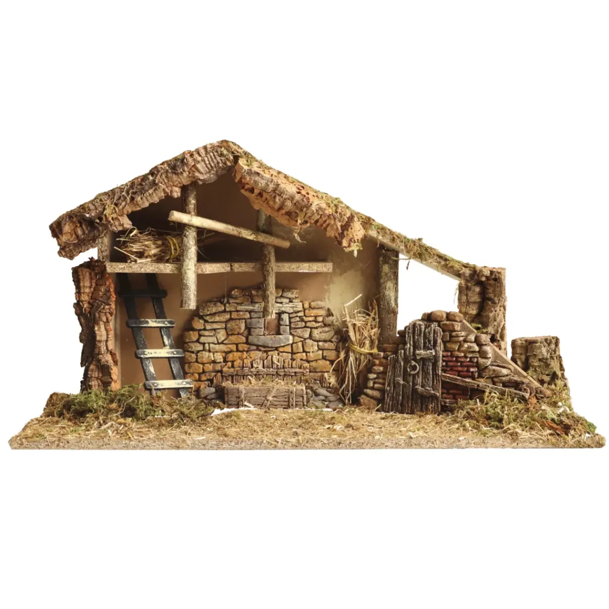 KAEMINGK Presepe-Presepe di Natale vuoto (Altezza 25 cm) Saint-Charly