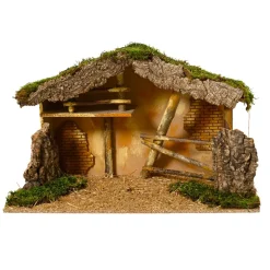 KAEMINGK Presepe-Presepe di Natale vuoto (Altezza 35 cm) Santa Melina