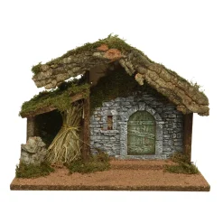 KAEMINGK Presepe-Presepe luminoso vuoto (H27 cm) Santo Edoardo