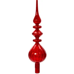 KAEMINGK Puntali Per Albero Di Natale-Puntale albero di Natale in vetro Lirico