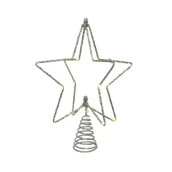 KAEMINGK Puntali Per Albero Di Natale-Puntale albero luminoso Stella panoramique
