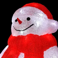 EMINZA Oggetti Decorativi E Illuminati|Babbo Natale Animali E Personaggi-Pupazzo di neve luminoso 60 LED (H46 cm) Lenny