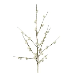 KAEMINGK Rami Artificiali-Ramo di bacche (H55 cm) Laponia metallizzata