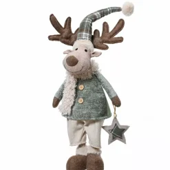 KAEMINGK Babbo Natale Animali E Personaggi-Renna di Natale in piedi (H82 cm) Signor Chic