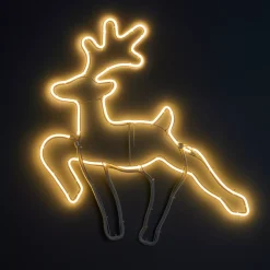 KOOPMAN Oggetti Decorativi E Illuminati-Renna di Natale luminoso 343 LED (H59 cm) Neon Moov light