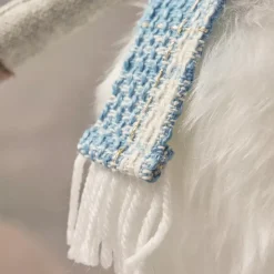 KAEMINGK Babbo Natale Animali E Personaggi-Renna natalizia in piedi (H56 cm) Stan e ecopelliccia bianca